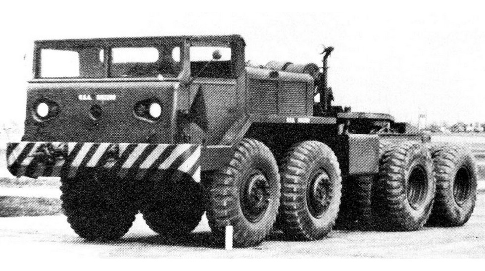 7 Американский опытный седельный тягач Т-58