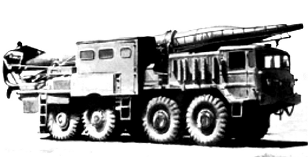 27 Пусковая установка 2П20 на шасси МАЗ-537Б. 1961 год (из архива А. Широкорада)