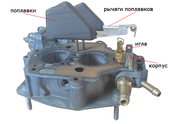 детали поплавковой камеры