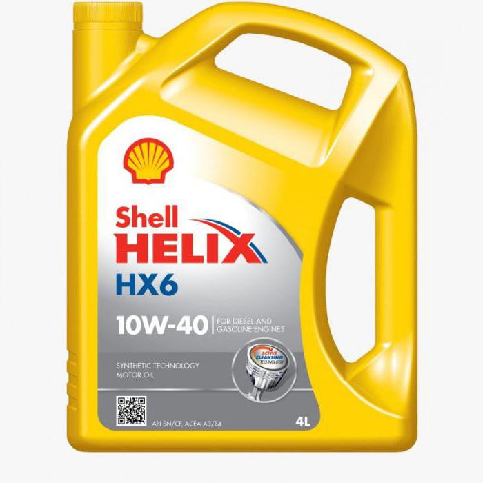 масло шелл хеликс 10w 40 полусинтетика характеристики