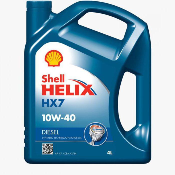 масло шелл хеликс 10w 40 полусинтетика дизель